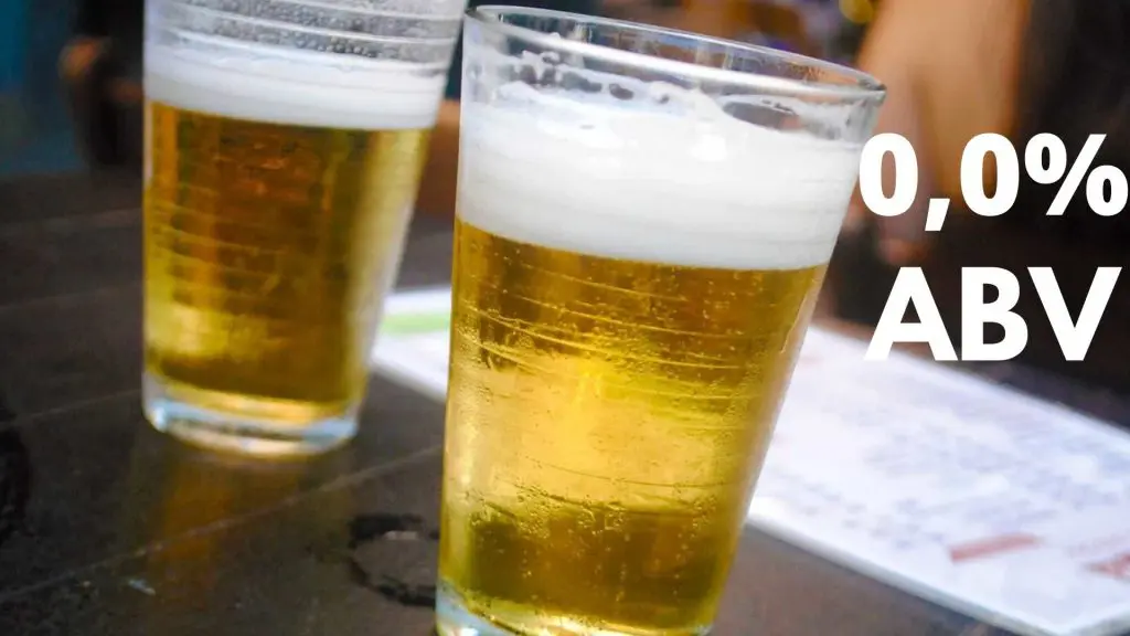 cerveja sem alcool